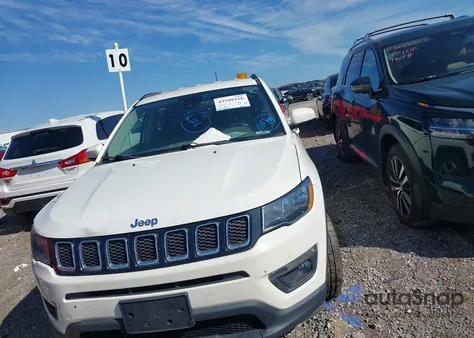 2019 Jeep Compass Latitude Fwd z USA, uszkodzony, nr VIN 3C4NJCBB9KT802894